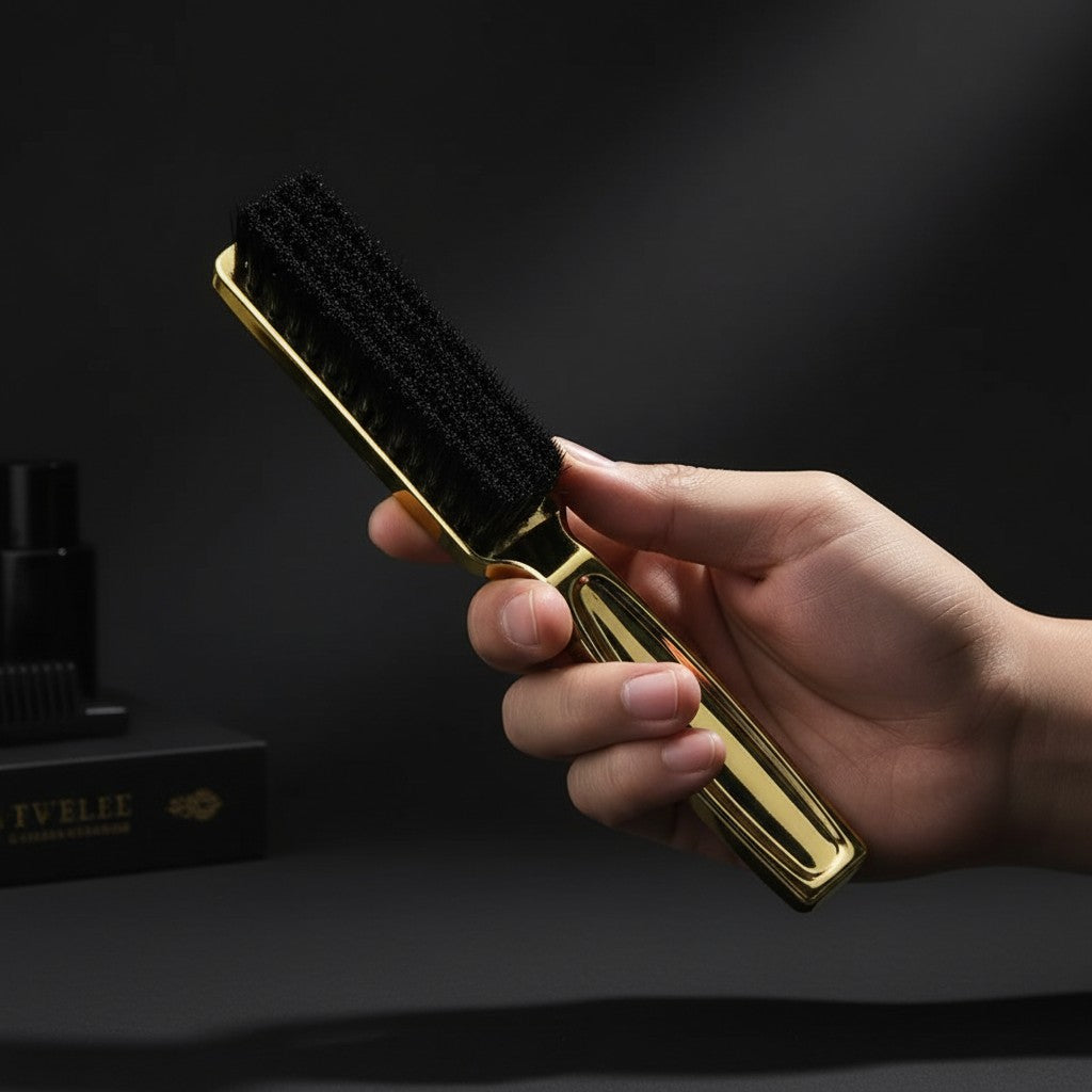 AXIS™ OBSIDIAN FADE BRUSH | Professional Gold Edition